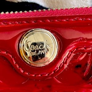 Coach pocket/hand purse